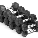 НАЙ-ДОБРА ЦЕНА! Професионални шестоъгълни хекс Дъмбели, Hex Dumbbells — снимка 1