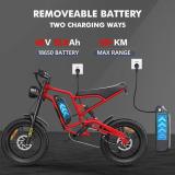 Електрически велосипед/колело HIDOES B6 1200W 15.6AH — снимка 2