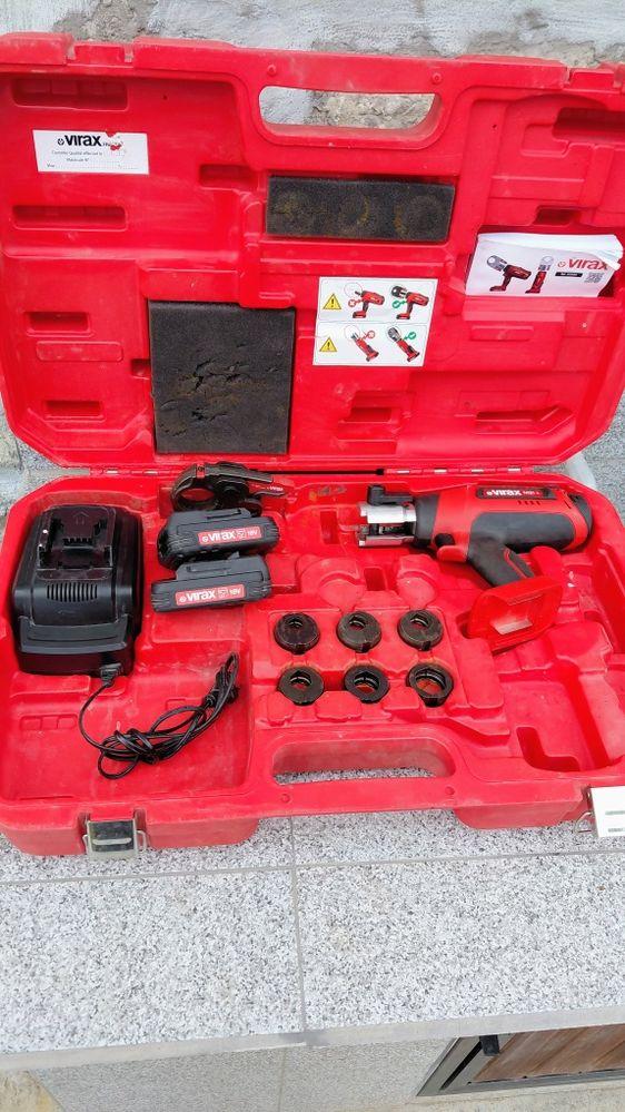 VIRAX M21+ Преса за тръби 18V