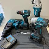 Акумулаторен Ударен Комплект 4в1 Макита Makita 18V , 36V — снимка 3