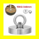 48mm-Сила- 0-70 кг. МАГНИТ с кука (халка), за риболов, магнет фишинг — снимка 1