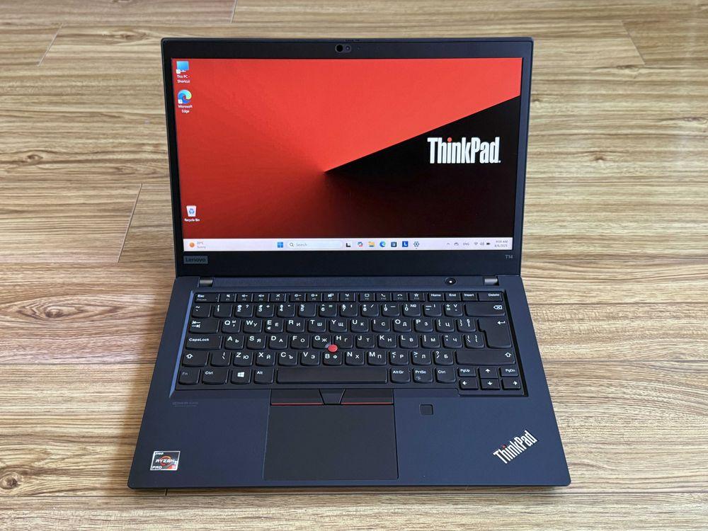 Lenovo T14 Touch`Ryzen 5-4650U/16GB DDR4/512GB NVMe/FHD IPS/Бат 12ч