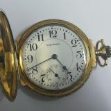 WALTHAM златен джобен часовник– USA multi-color gold 14k, 3 цвята — снимка 3