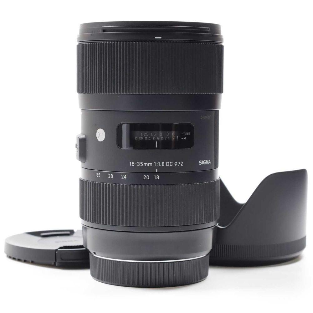 ТОП SIGMA Art 18-35mm F1.8 DC HSM за Canon EF обектив като нов
