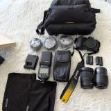 Nikon Z5 тяло + 2 обектива + светкавица + чанта — снимка 1