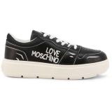 LOVE MOSCHINO № 38 – Дамски кожени кецове "BLACK & WHITE" нови с кутия — снимка 2