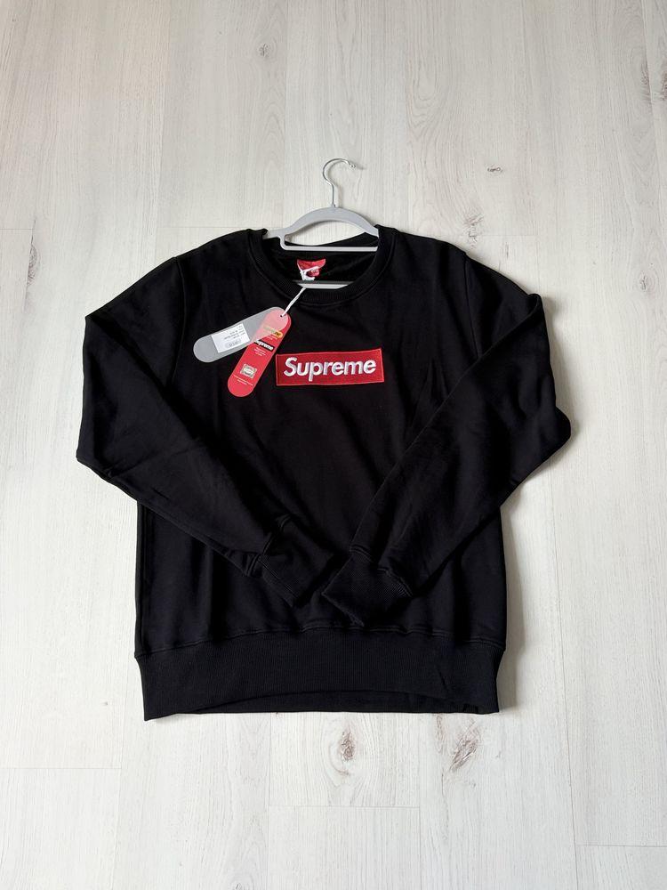 Supreme Spain Box Logo Crewneck черен размер М – нов с етикети