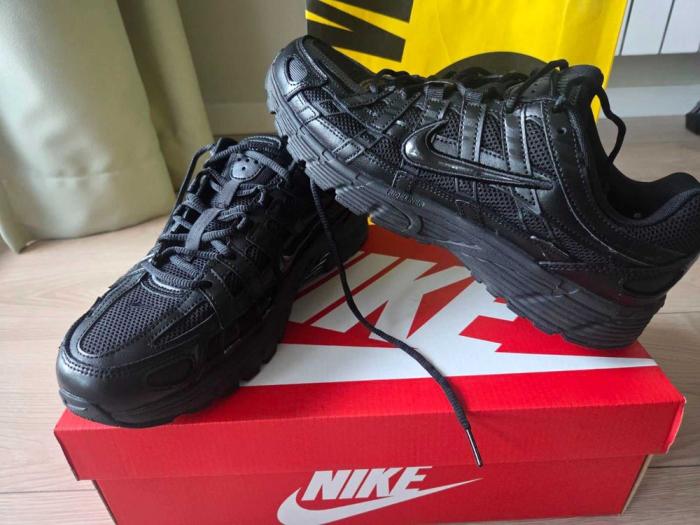 Маратонки Nike P-6000 черни, номер 44, перфектни