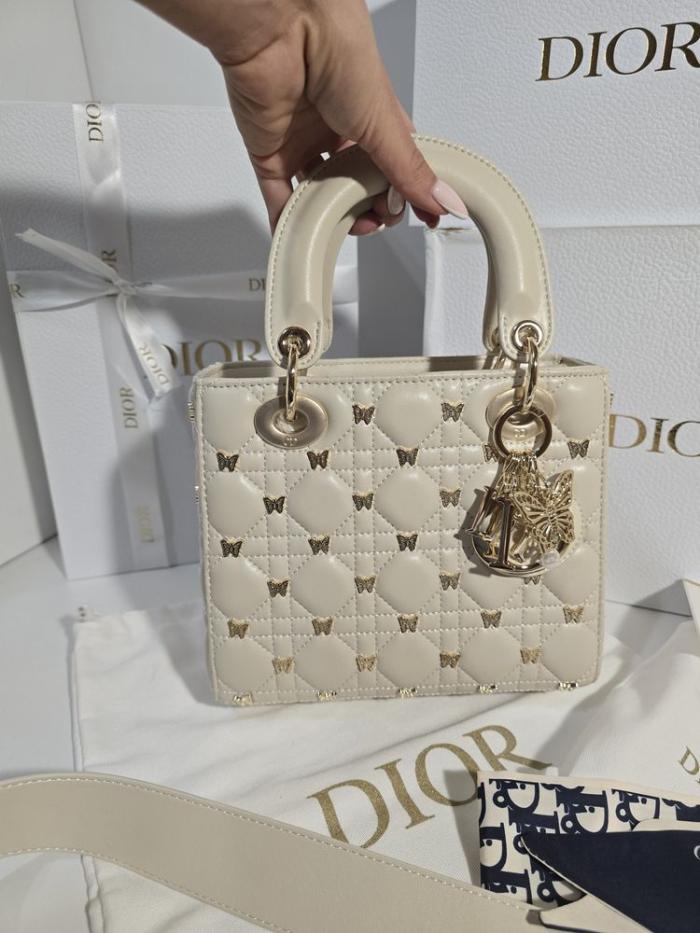 Налична чанта Lady Dior Butterfly