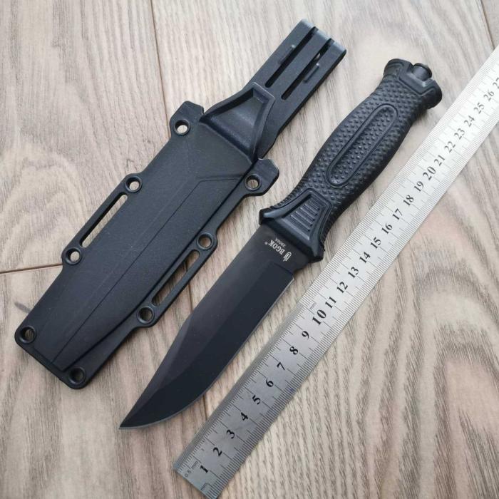 Тактически Ловен нож с полимерна кания BGOK 2958A BLACK