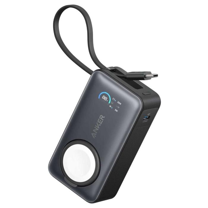 Anker MagGo за Apple Watch 35W външна USB-C батерия